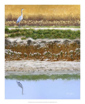 Framed Blackwater Tapestry I Print