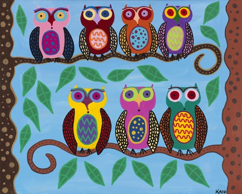 Framed Roll Call Print