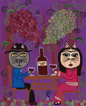 Framed Smitten Kitten Print