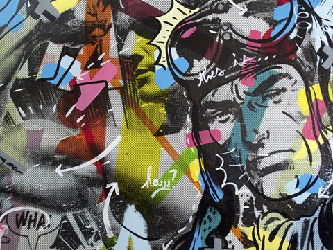 Framed Strongman Print