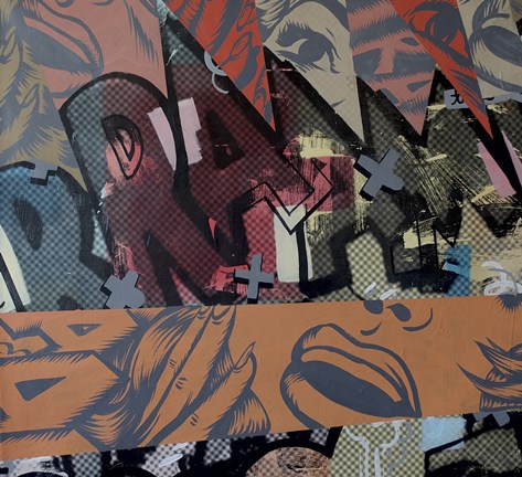 Framed Loud Noises Print