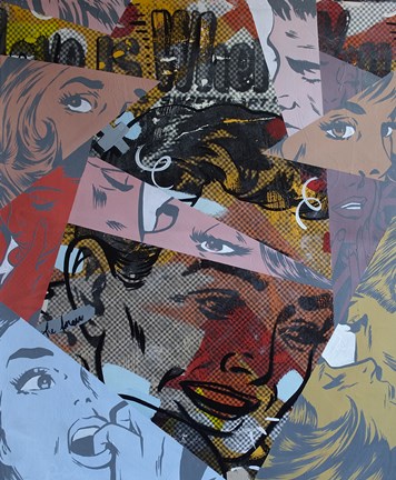 Framed Love Is Where Print