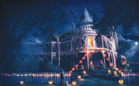 Framed Halloween Print