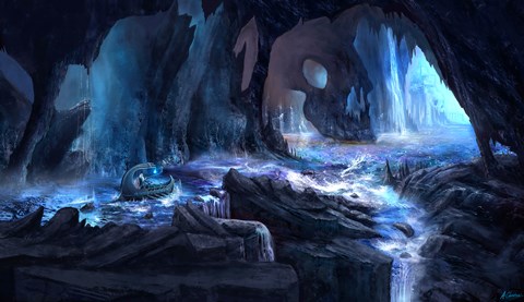 Framed River Styx Print