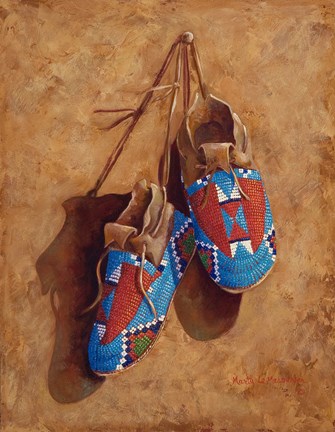 Framed Child&#39;s Footsteps Print