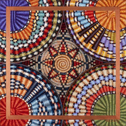 Framed Heritage Symbols Print