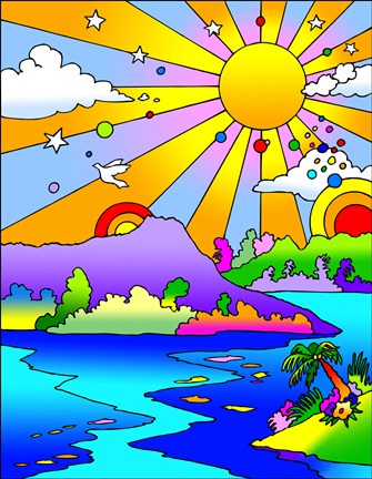 Framed Diamond Head Print