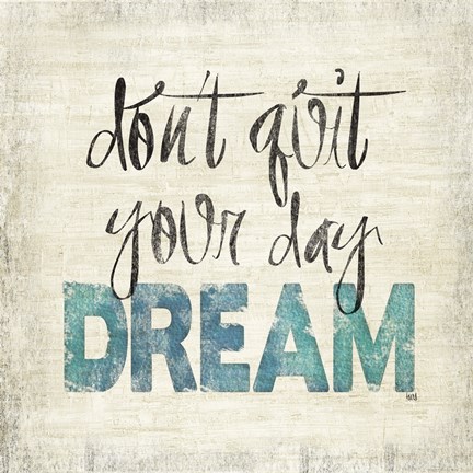 Framed Love and Daydream II Print