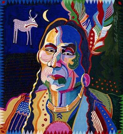 Framed Dream Seeker Print