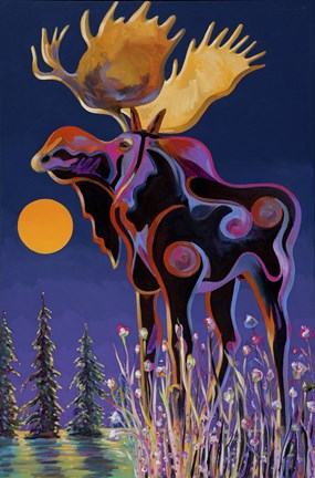 Framed Northern Most Print