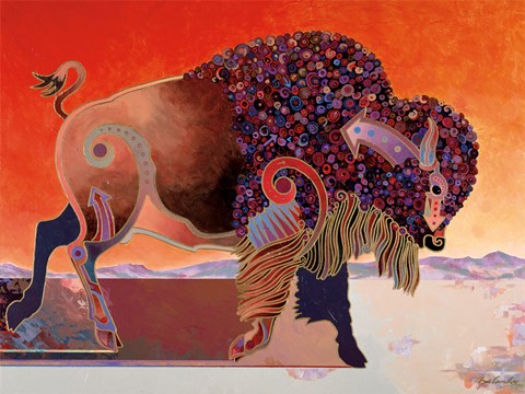 Framed Prairie Prince Print