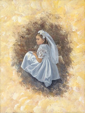 Framed First Communion 1 Print
