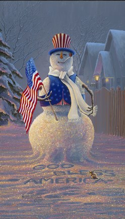 Framed Ol Mr Glory Print