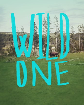 Framed Wild One Art Print