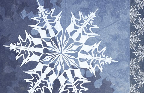 Framed Cristal de Glace III Print