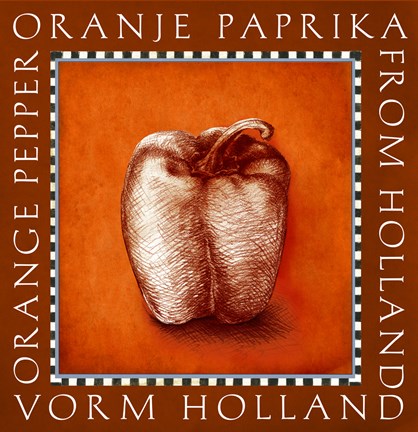 Framed Vegetable Classics I Print