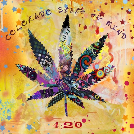 Framed Colorado State of Mind Print