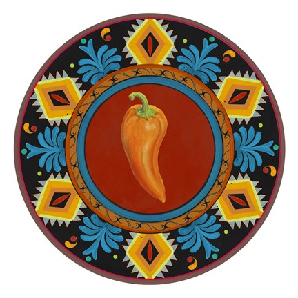 Framed Talavera Tex-mex II Print