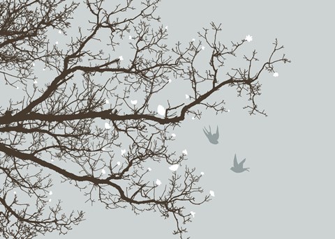 Framed Winter Whimsy Print