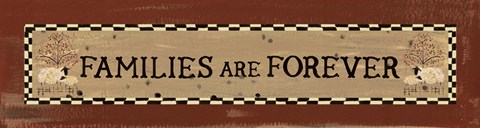 Framed Families are Forever Print
