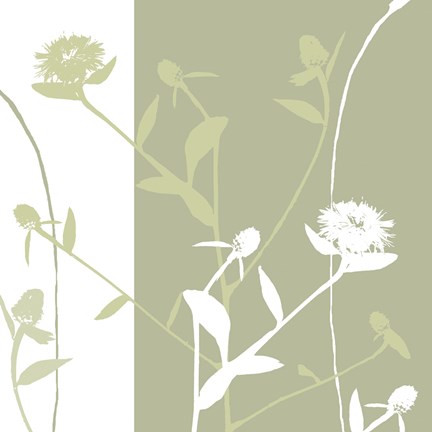 Framed Wildflowers Print