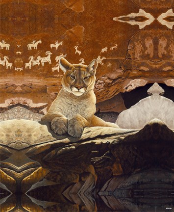 Framed Ahead to the Past Print