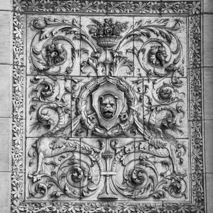 Framed Sculpture Wall II Print