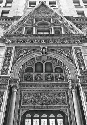 Framed Witherspoon Building (Midtown Village) Print