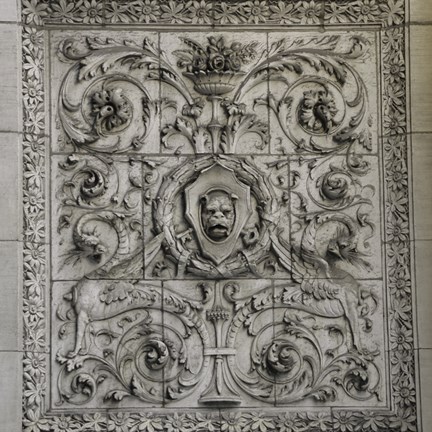 Framed Sculpture Wall II (Color) Print