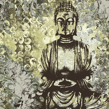 Framed Water Garden Print