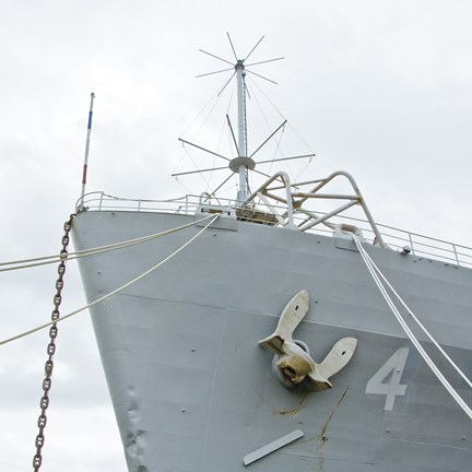 Framed Ship Bow Print