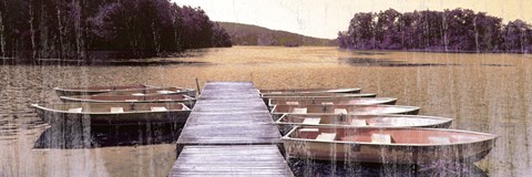 Framed Lakeside Memories Print