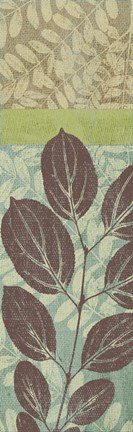 Framed Leaves I Print