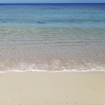 Framed Beach V Print