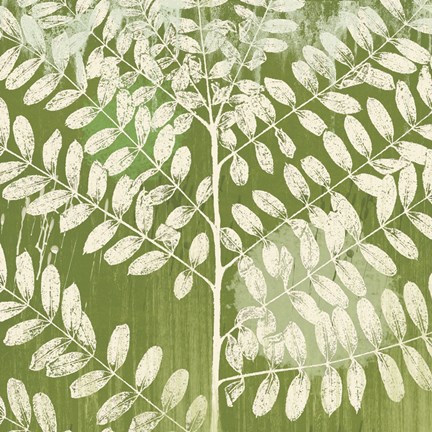 Framed Jade Foliage Print