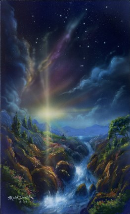 Framed Awakening at Dawn Print