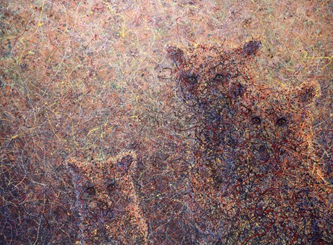 Framed 3 Bears Print