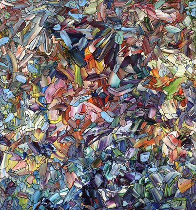 Framed Fragmenting Heart Print