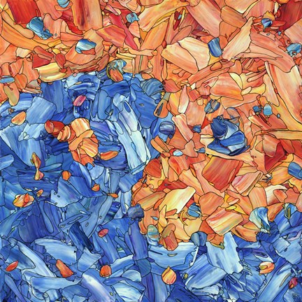 Framed Yin Yang Print