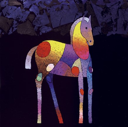 Framed Storm Mountain Print