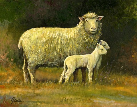 Framed Mother Of Twins Print