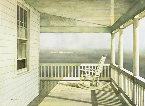 Framed White Caps 2000 Print