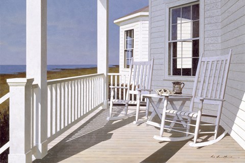 Framed Porch 1 Print