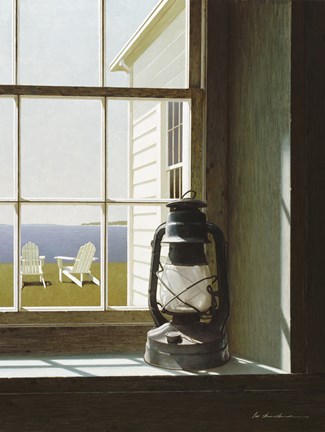 Framed Window's Edge Print