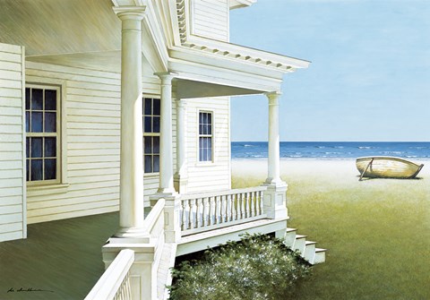 Framed Deserted Print