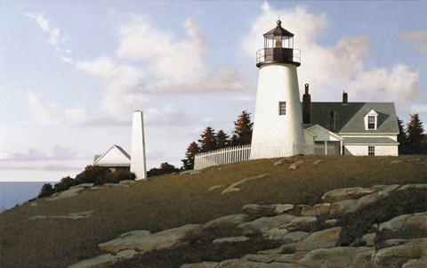 Framed Lighthouse 2 Print