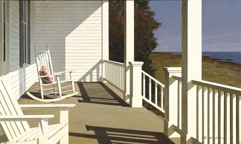 Framed Porch 6 Print