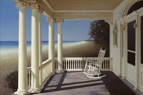 Framed North Sea Print