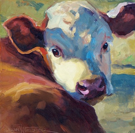 Framed Hereford Honey Print