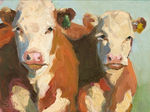 Framed Mavis and Molly Print